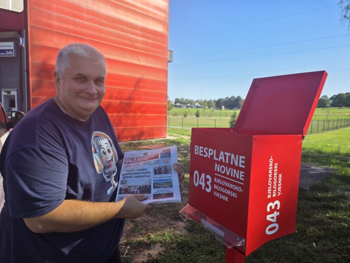 Naša ekipa uvjerila se u popularnost 043 bjelovarsko-bilogorskog vjesnika 1