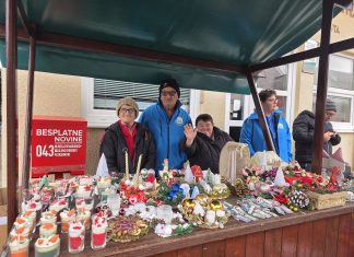 OSIT-ovci na bjelovarskoj tržnici prikazali svoje radove