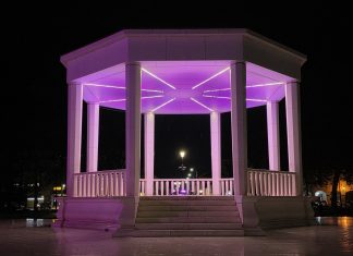 Bjelovarski paviljon zasjao ljubičastom bojom za palčiće