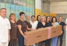 Udruga žena “Bilo” donirala zaštitne ogradice Odjelu palijativne skrbi bjelovarske bolnice