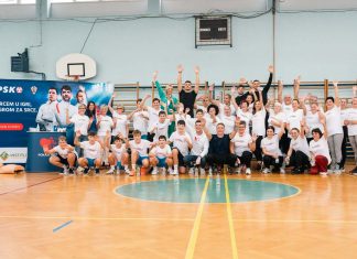 Filip Beljan i tim oduševljeno vodili trening s brojnim građanima