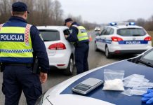 Policija u Palančanima zaustavila vozača s više od pet grama amfetamina