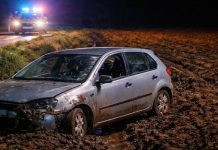 U Pobjeniku sletio s ceste i završio na oranici, imao 1,92 promila alkohola