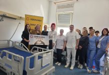 Germania donirala vrijedan krevet Odjelu neurologije bjelovarske bolnice