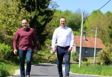 Župan Marušić obišao obnovljenu prometnicu u Kašljavcu – u planu dodatni kilometri cesta