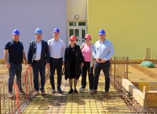 Župan Marušić obišao radove na nadogradnji područne škole “Frankopanska” u Daruvaru