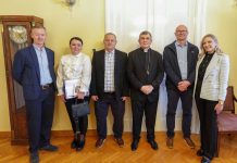 Biskup Požeški msgr. Ivo Martinović primio delegaciju Općine Dežanovac
