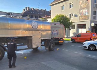 Teretno vozilo na pješačkom prijelazu u Bjelovaru udarilo pješakinju, prevezena je u bolnicu