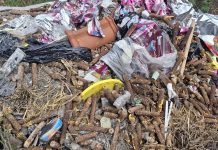 Rastu hrpe smeća na divljem odlagalištu uz šumu i potok u Maslenjači