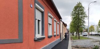 Saniran nogostup u Radićevoj ulici u Daruvaru