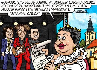 Osigurajte svoju karikaturu na ovogodišnjoj Terezijani