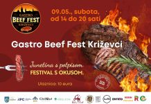 Gastro Beef Fest Križevci ove subote