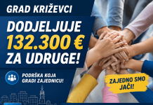 Grad Križevci dodijelio udrugama 132.300,00 eura za provedbu 40 projekta/programa