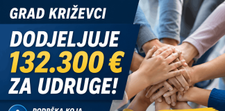 Grad Križevci dodijelio udrugama 132.300,00 eura za provedbu 40 projekta/programa