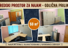 Iznajmljuje se namješten uredski prostor u strogom centru Čazme