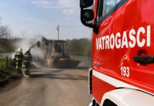 U Velikoj Trnovitici izgorio radni stroj, šteta procijenjena na 70 tisuća eura