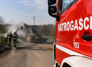 U Velikoj Trnovitici izgorio radni stroj, šteta procijenjena na 70 tisuća eura