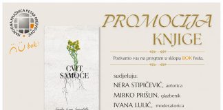 Nera Stipičević u sklopu BOK festa predstavlja svoju knjigu