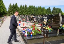 Župan Marko Marušić odao počast prvom županu bjelovarsko- bilogorske županije Tihomiru Trnskom