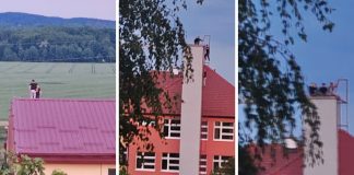 Adrenalinska ludost mladih u Čazmi: Zbog nekoliko fotografija popeli se na vrh dimnjaka Osnovne škole i krov sportske dvorane