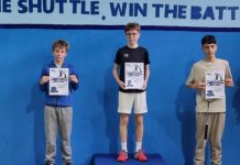 Mladi badmintonaši iz Bjelovara osvojili zlato i dvije bronce u Zagrebu