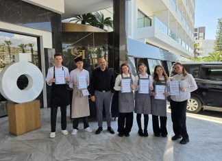 U sklopu Erasmus+ akreditacije, devetero učenika TUPŠ-a obavljalo stručnu praksu u Limassolu na Cipru