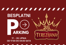 Besplatna parkirališta spremna za početak Terezijane