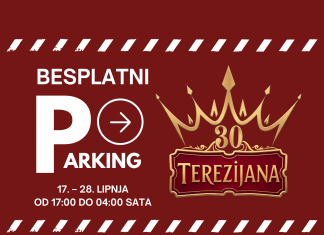 Besplatna parkirališta spremna za početak Terezijane
