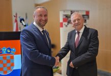 Brajdić predstavio Bjelovar pred Ministricom bavarske Vlade, generalnim konzulom i punom dvoranom u Münchenu