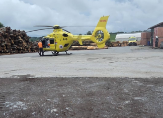 Helikopter hitne službe sletio u Ivansku, pacijentica hitno prevezena u Zagreb