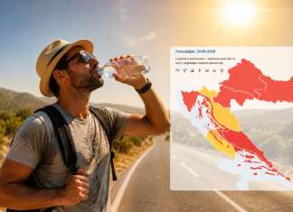 Toplinski val doseže vrhunac: Temperature do 39 stupnjeva, potom stiže nagla promjena