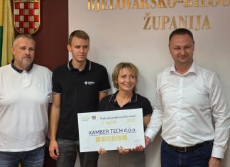 Najbolja poduzetnička ideja u BBŽ: Kamber Tech osvojio prvo mjesto i 8.000 eura