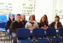 Grubišnopoljski srednjoškolci u posjetu braniteljskoj udruzi Bilogora ’91