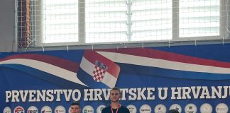 Mislav Murlin seniorski prvak Hrvatske u hrvanju slobodnim stilom