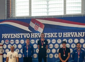 Mislav Murlin seniorski prvak Hrvatske u hrvanju slobodnim stilom