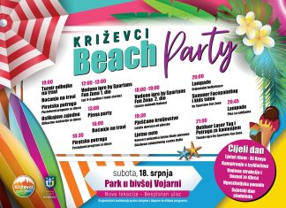 Dođite na Križevci Beach Party – u subotu, 18. srpnja