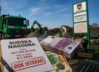 Više od 687 tisuća eura trebalo je biti vraćeno Komunalijama: Bivša voditeljica računovodstva nije ispoštovala rok iz sudske nagodbe