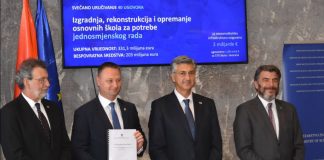 Potpisani novi ugovori za ulaganja u škole u Grubišnom Polju, Siraču i Velikim Bastajima
