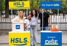 HSLS Zagreb izašao među građane: Ne želimo govoriti, želimo čuti što ih guši