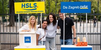HSLS Zagreb izašao među građane: Ne želimo govoriti, želimo čuti što ih guši