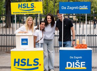 HSLS Zagreb izašao među građane: Ne želimo govoriti, želimo čuti što ih guši