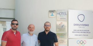 U obilasku Daruvarskih toplice predstavnici Hrvatskog košarkaškog saveza