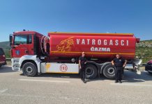 Vatrogasci iz BBŽ-a na putu kući: Gotovo dva dana bez sna na dislokaciji u Dalmaciji