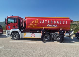 Vatrogasci iz BBŽ-a na putu kući: Gotovo dva dana bez sna na dislokaciji u Dalmaciji