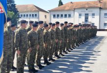 Iz Bjelovara na istočno krilo NATO-a – ispraćen 7. hrvatski kontingent