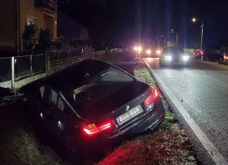 Pijan sletio s ceste u Predavcu i zabio se u most: Izmjereno mu 1,51 promila