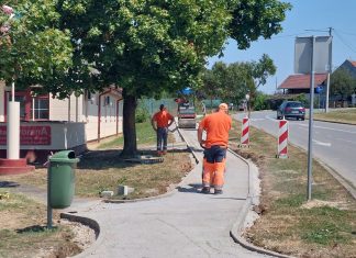 GAREŠNICA: Obnavlja se nogostup, uređuje parkiralište i gradi kuća ispraćaja
