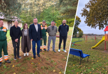 U Klokočevcu obnovljena tri dječja igrališta, Brajdić najavio gradnju nogostupa iduće godine