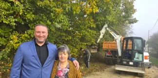 U Maloj Cigleni kopaju odvodne kanale zbog plavljenja dvorišta i kuća